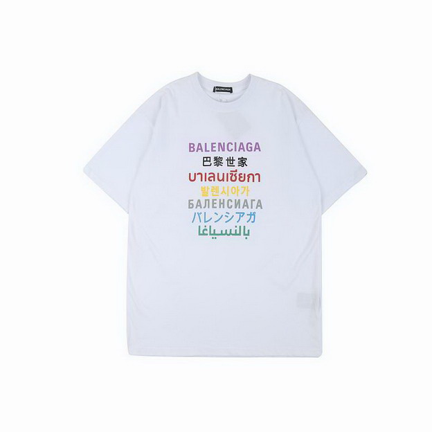 men balenciaga t-shirts S-XL-035